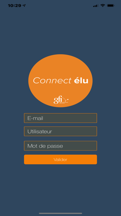 ภาพหน้าจอของ Connect élu Prod
