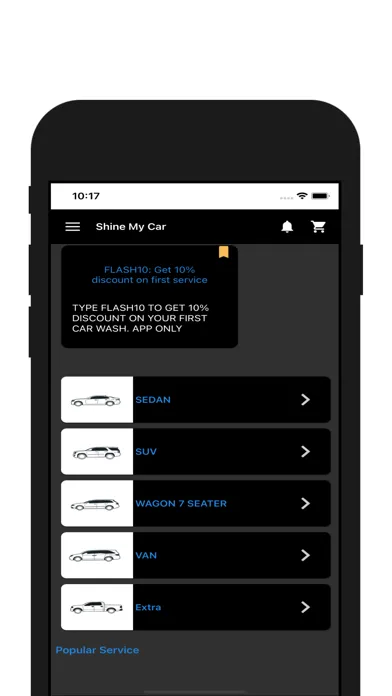 Shine My Car سکرین شاٹس