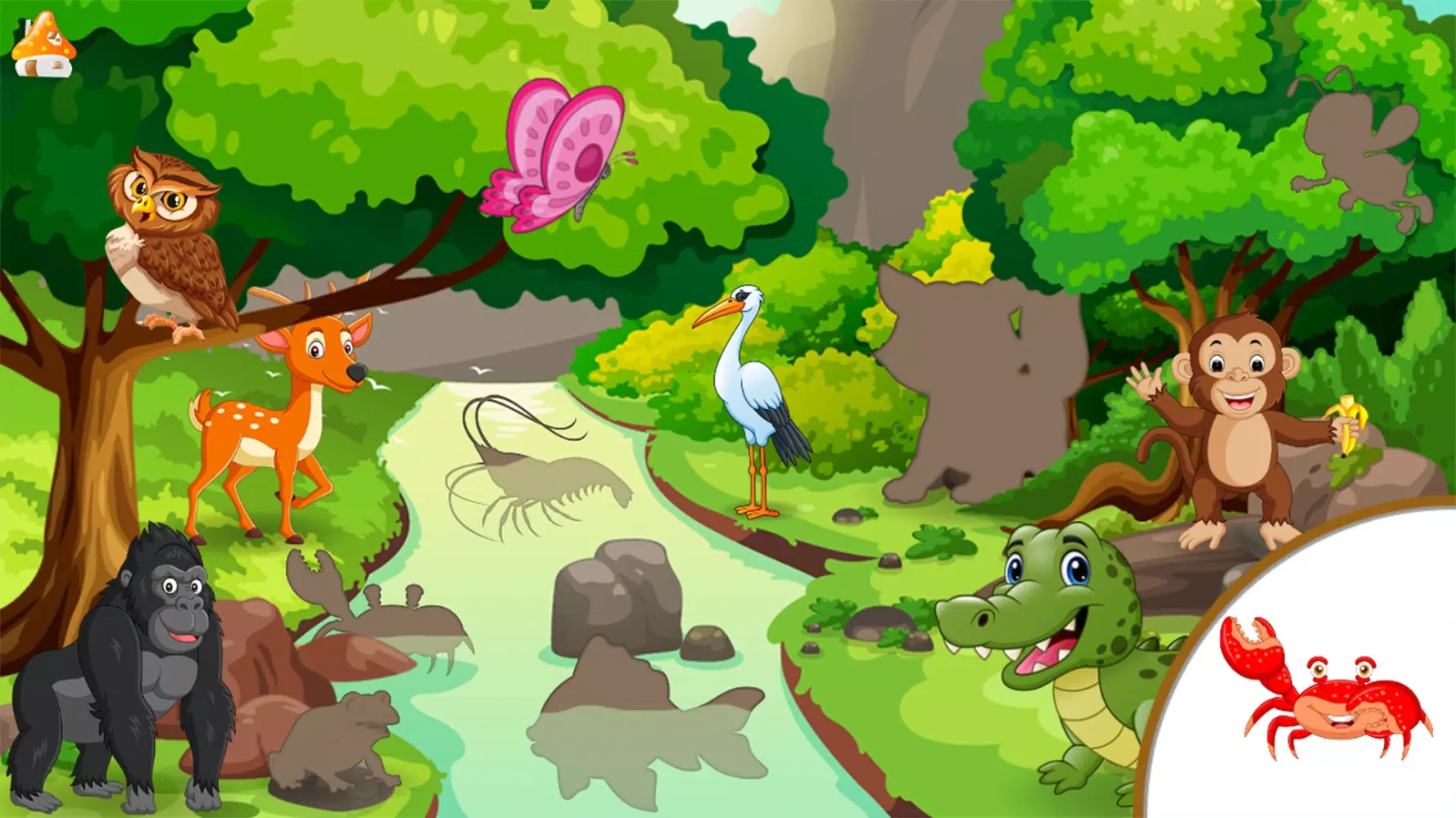 Animals Puzzle Game for Kids Ekran Görüntüleri
