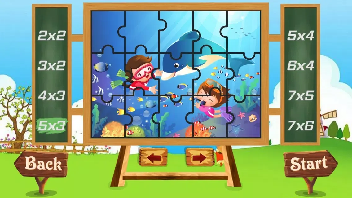 Zrzuty ekranu Jigsaw Puzzle Game for Kids!