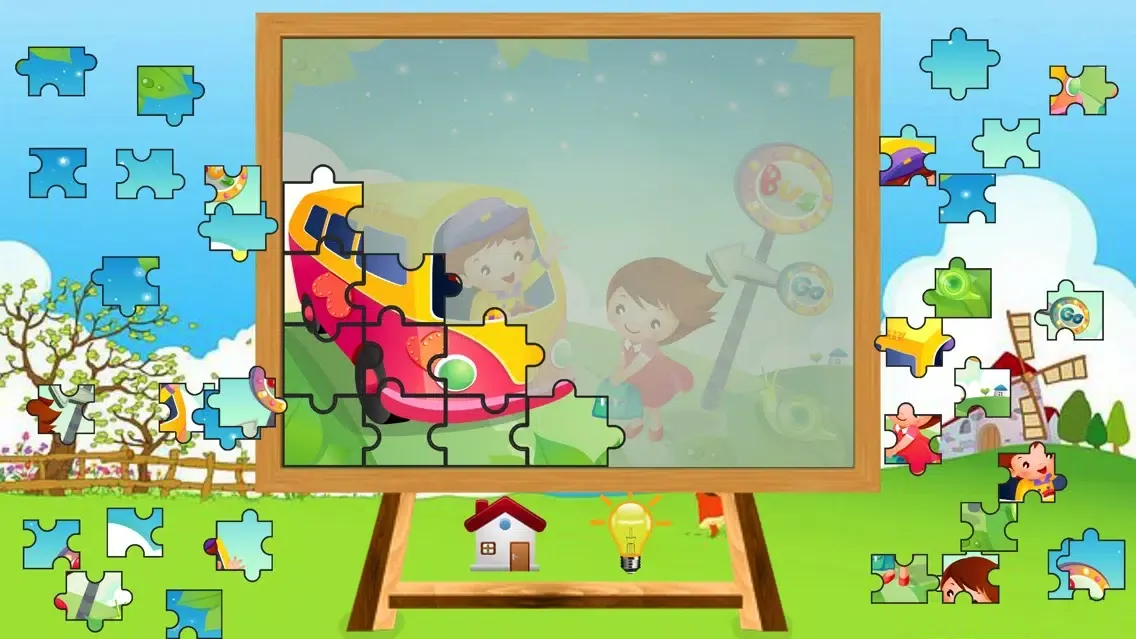 Zrzuty ekranu Jigsaw Puzzle Game for Kids!