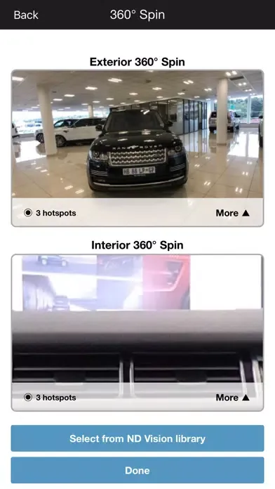 ภาพหน้าจอของ NetDirector® Vision