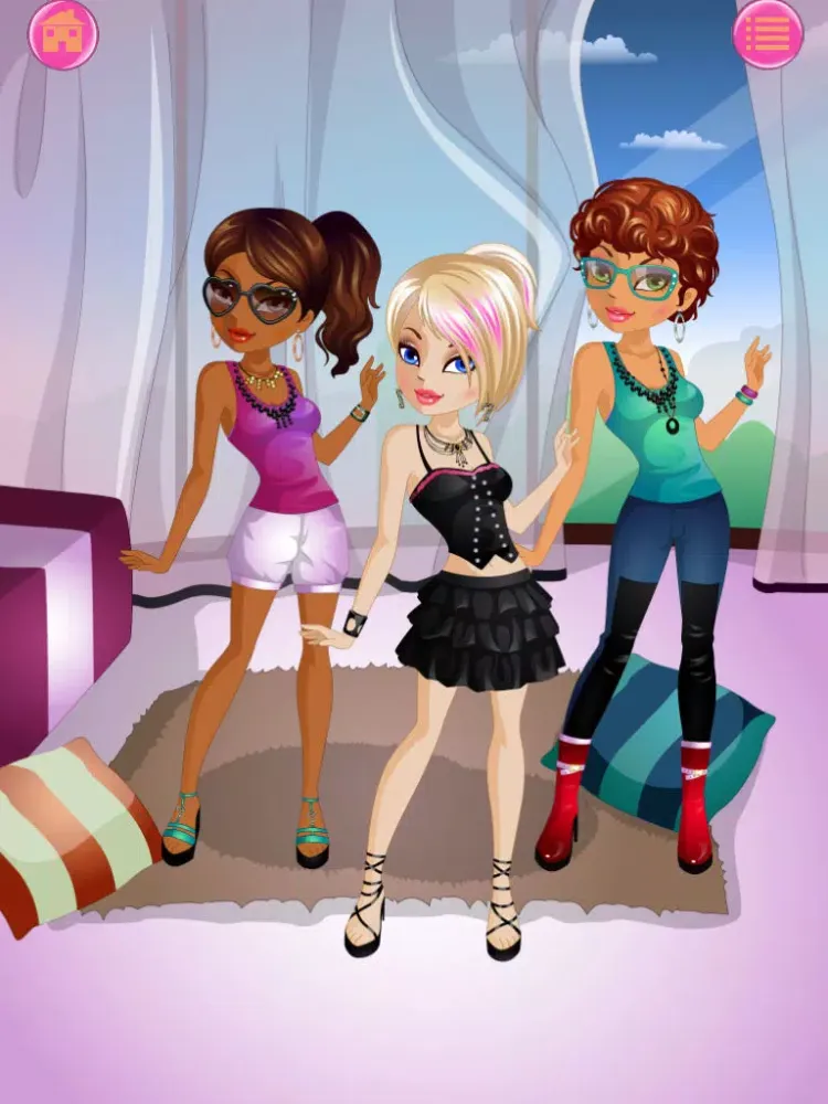 Popular, Funky Girls DressUp Saga Free by Games For Girls, LLC iPad  スクリーンショット