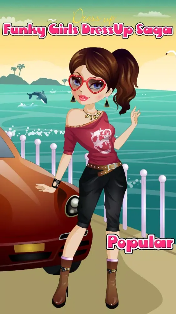 Popular, Funky Girls DressUp Saga Free by Games For Girls, LLC スクリーンショット