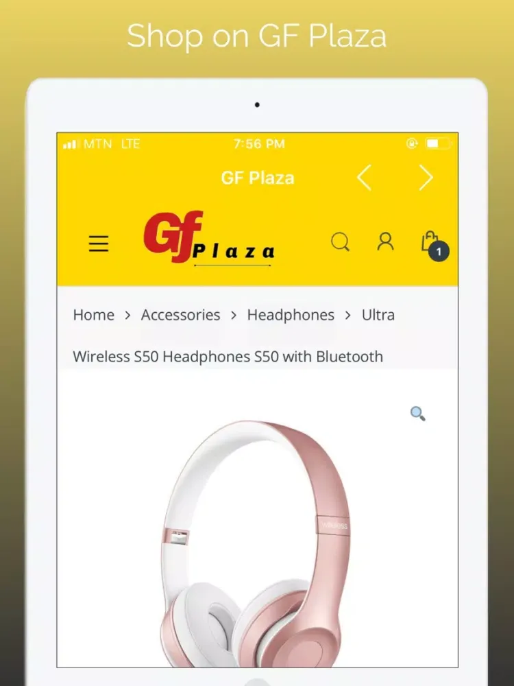 Screenshot di GF Plaza - Web App iPad 