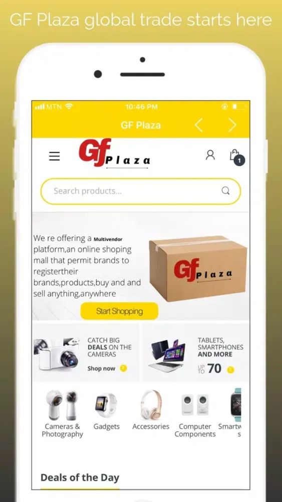 Screenshot di GF Plaza - Web App
