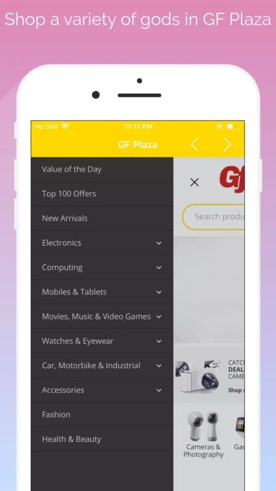 Screenshot di GF Plaza - Web App
