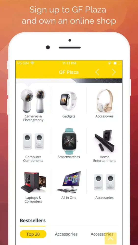 Screenshot di GF Plaza - Web App