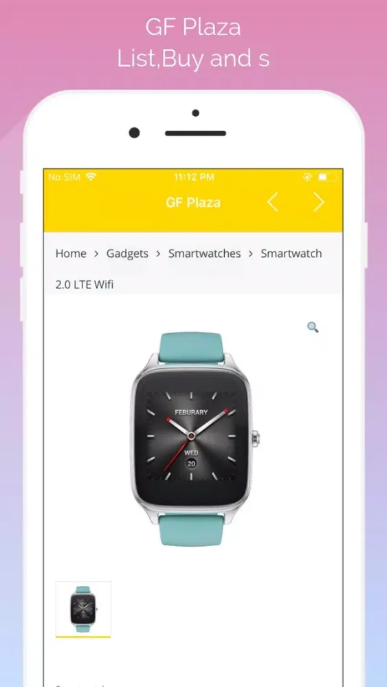 Screenshot di GF Plaza - Web App