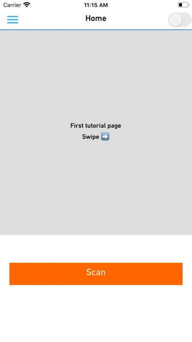 Screenshot di GF Proof of Delivery