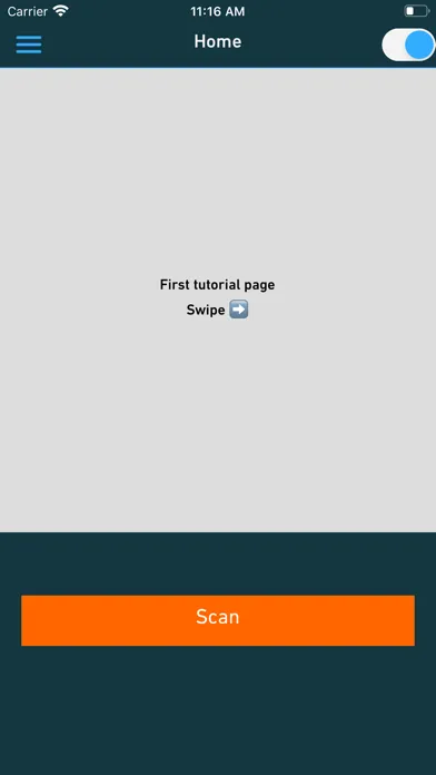 Screenshot di GF Proof of Delivery