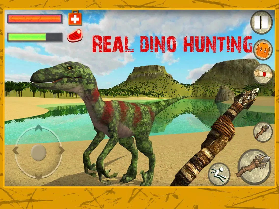 Survival Island 2: Dinosaur Hunter iPad  Ekran Görüntüleri