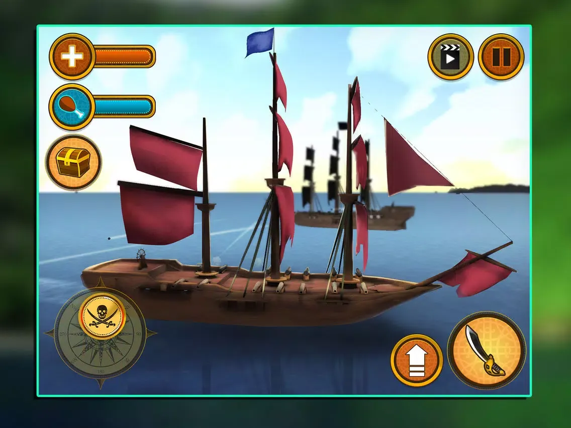 Captures d'écran de Survival Island: Pirate Story iPad 