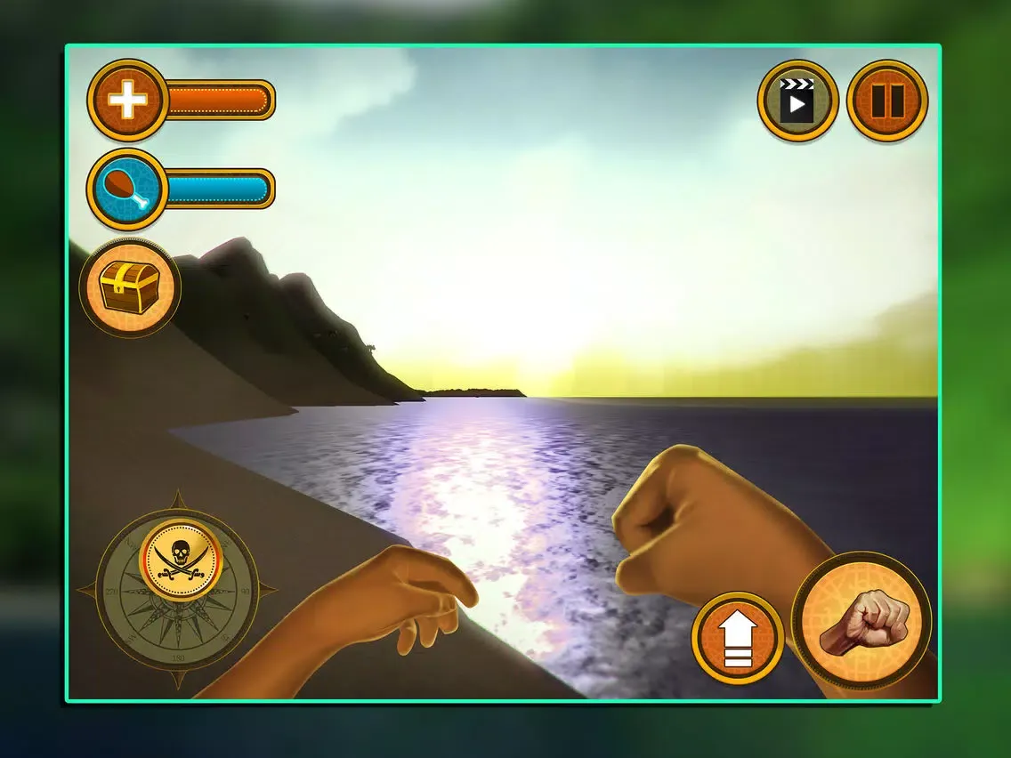 Captures d'écran de Survival Island: Pirate Story iPad 