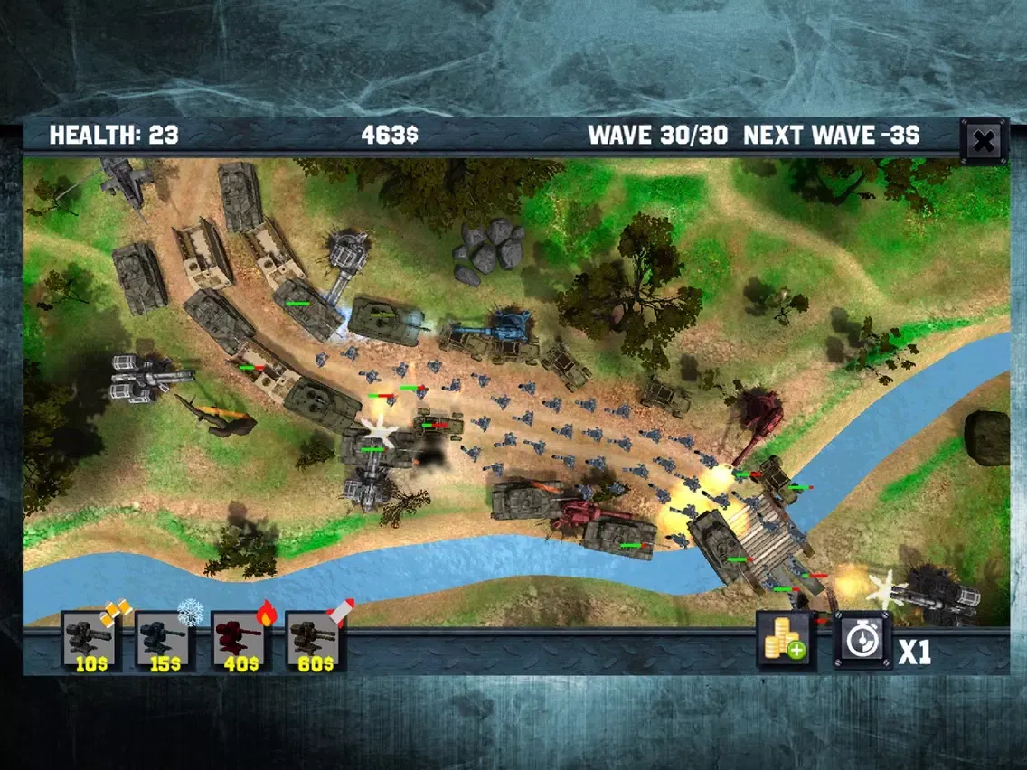 Captures d'écran de World at War: Epic Defence 3D iPad 
