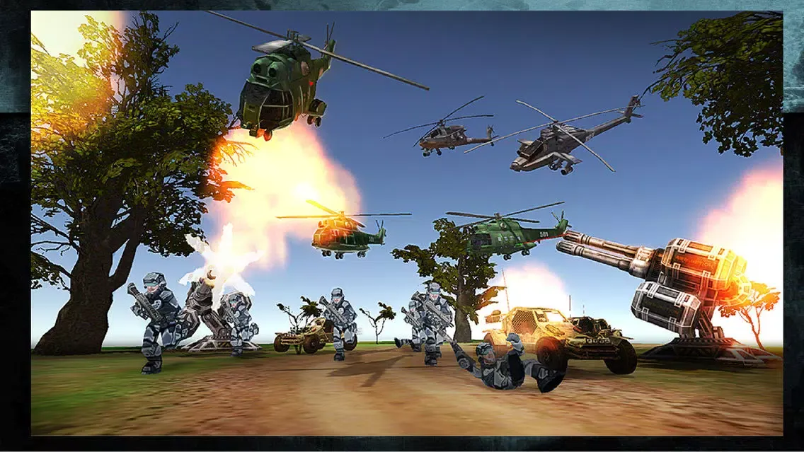 Captures d'écran de World at War: Epic Defence 3D