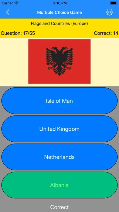 Capturas de pantalla de World Flags and Maps Quiz