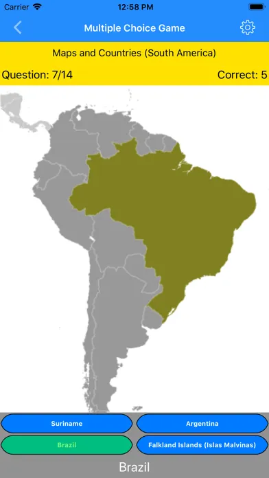 Capturas de pantalla de World Flags and Maps Quiz