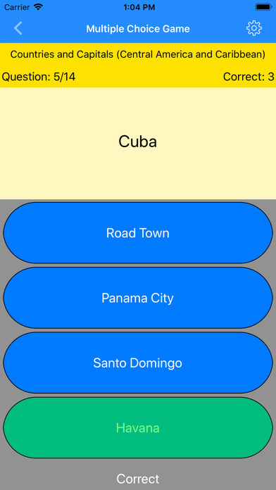 Capturas de tela do World Flags and Maps Quiz