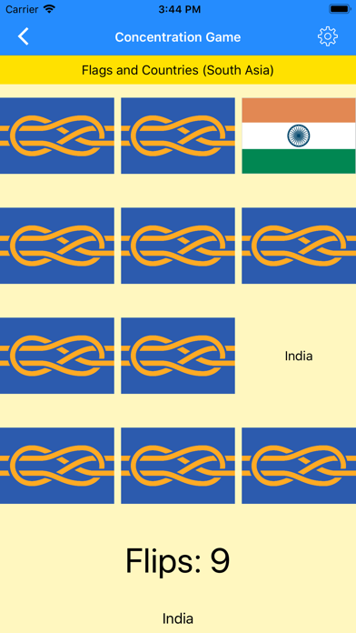 Capturas de tela do World Flags and Maps Quiz