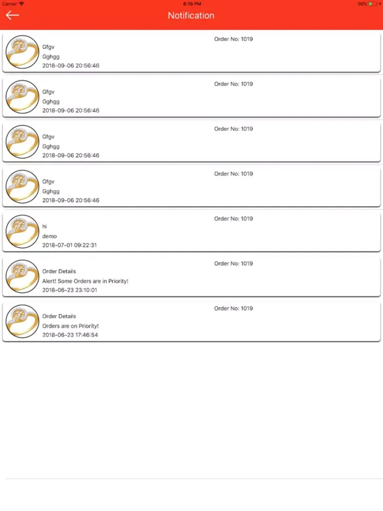 Capturas de pantalla de GG Manager iPad 