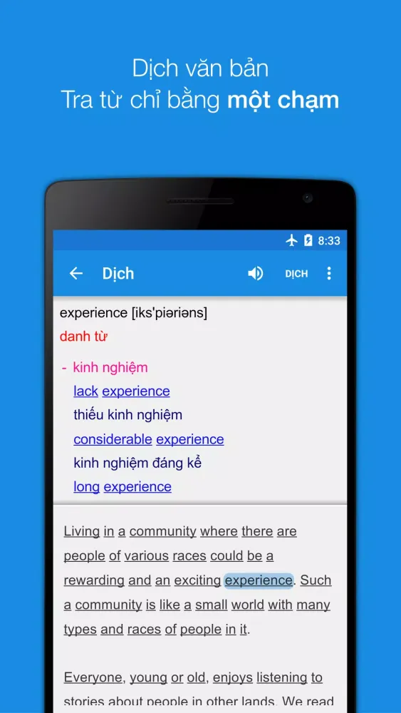 Từ điển Anh Việt - QuickDic স্ক্রিনশট