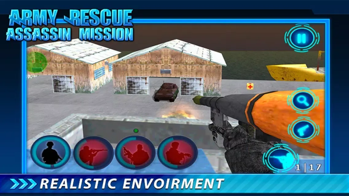 Army Rescue Assassin Mission স্ক্রিনশট