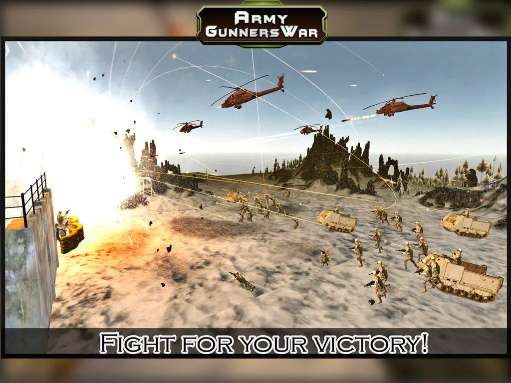 Capturas de pantalla de Army Gunners War iPad 