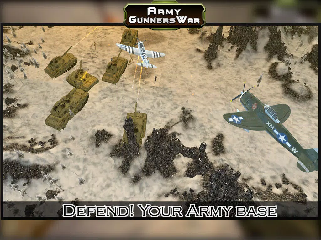 Capturas de pantalla de Army Gunners War iPad 