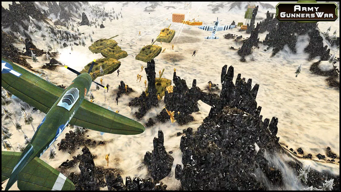 Capturas de pantalla de Army Gunners War