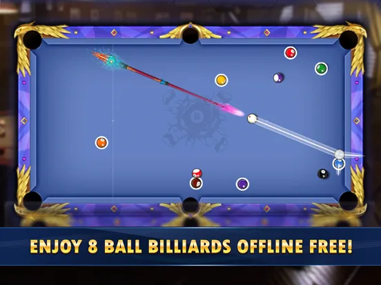 8 Pool Clash Billiards Offline iPad 应用截图