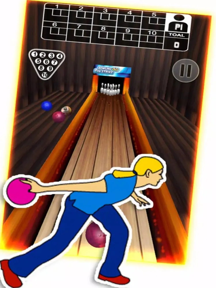 Bowling Funny Pool iPad  Screenshots