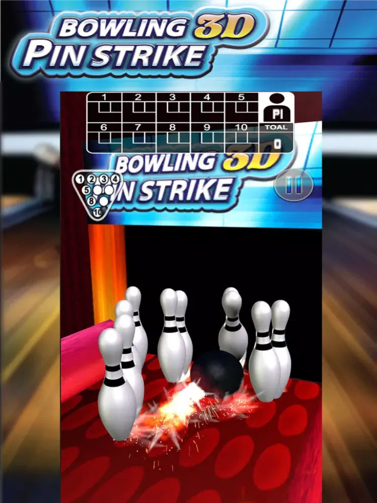 Bowling Pin 3D Strike iPad  Ekran Görüntüleri