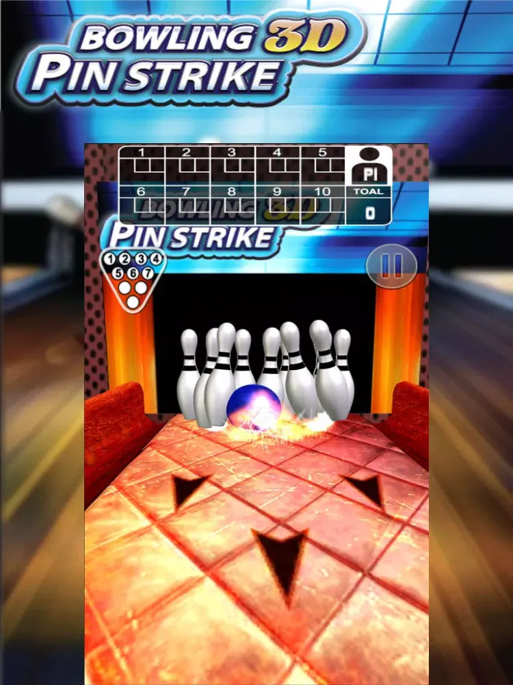 Bowling Pin 3D Strike iPad  Ekran Görüntüleri