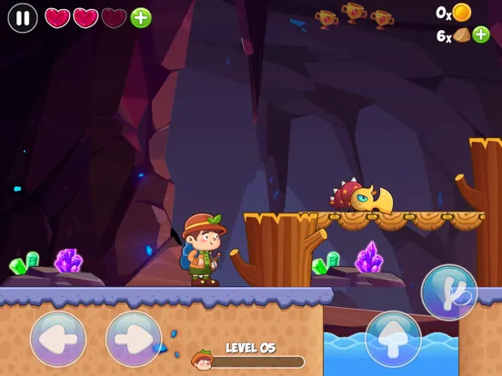 Capturas de tela do Buddy's World : Save Princess iPad 