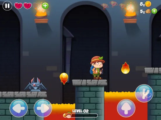 Capturas de tela do Buddy's World : Save Princess iPad 