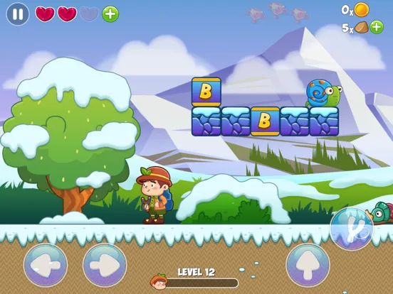 Capturas de tela do Buddy's World : Save Princess iPad 