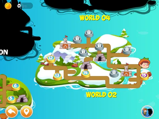 Capturas de tela do Buddy's World : Save Princess iPad 