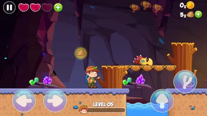 Capturas de tela do Buddy's World : Save Princess