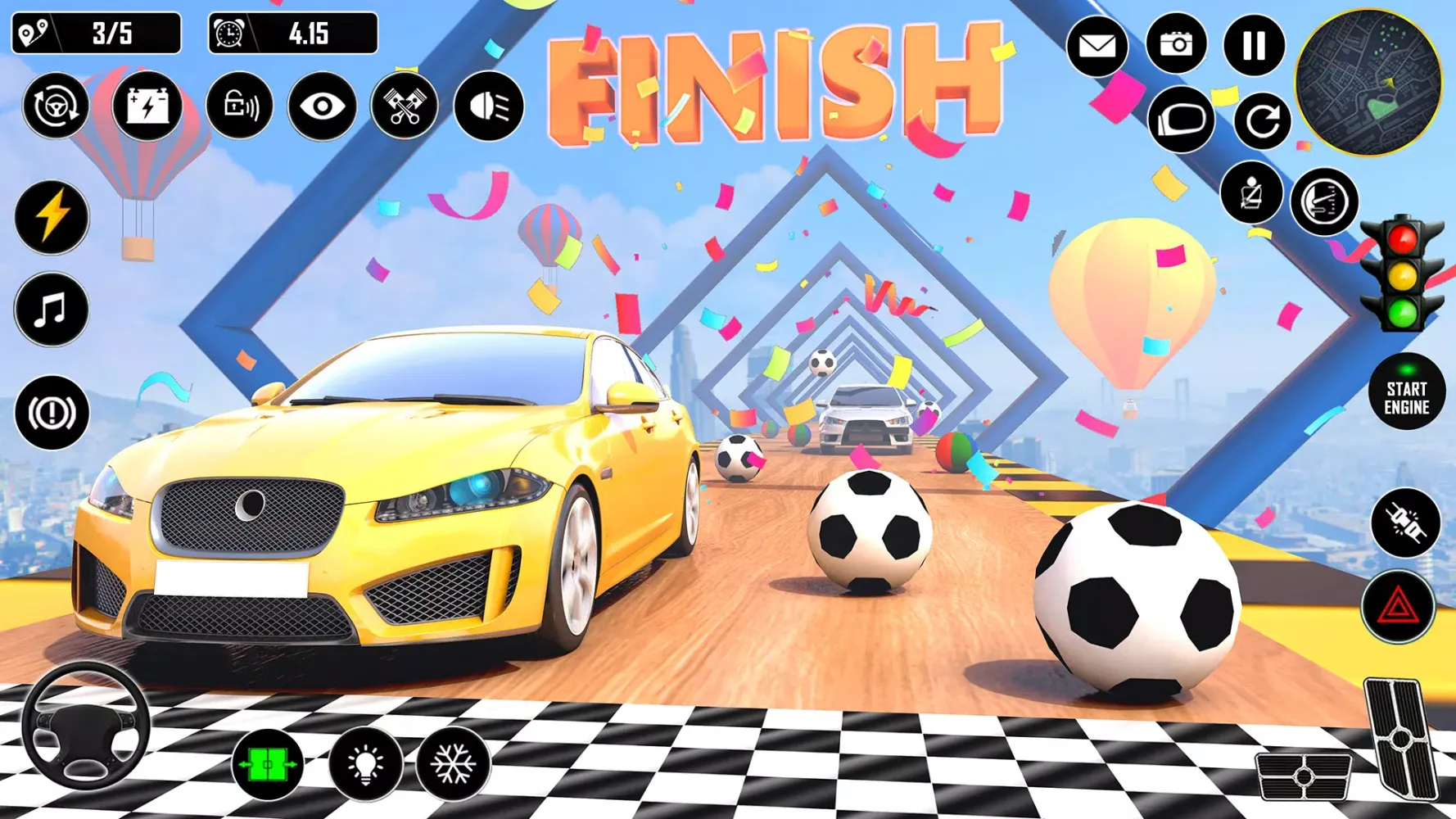 Screenshot di Car Stunt Games - GT Mega Ramp