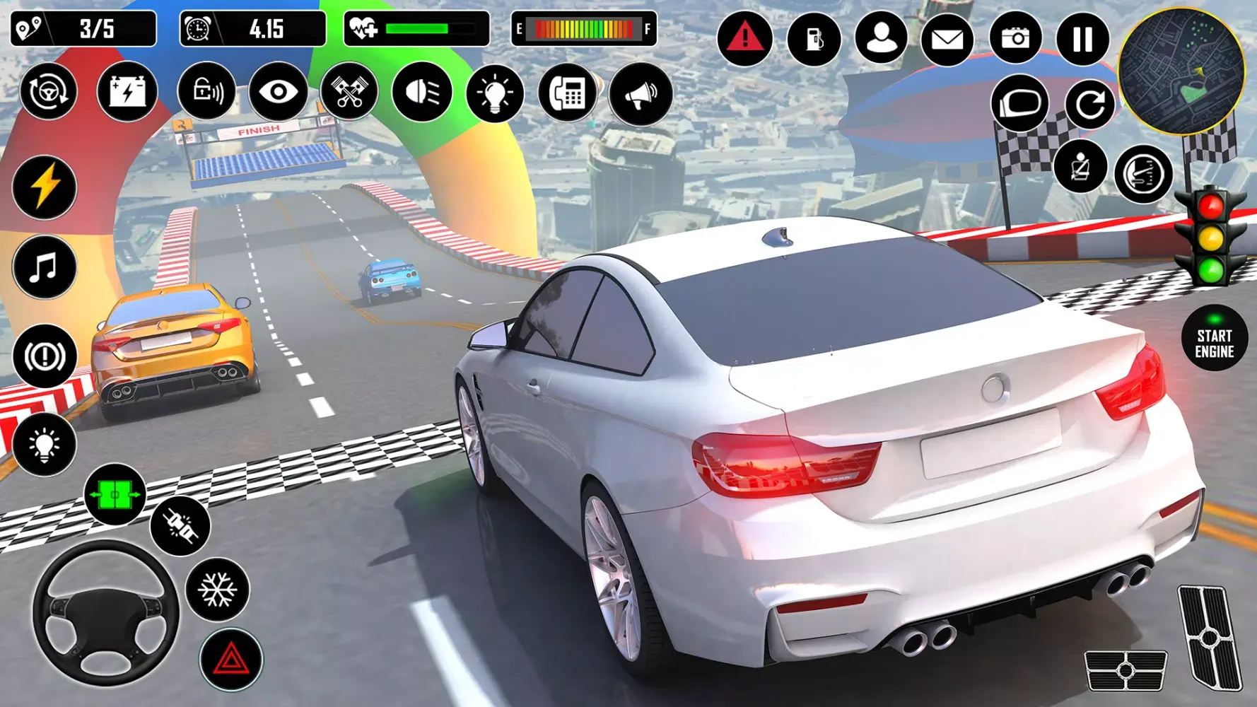 Screenshot di Car Stunt Games - GT Mega Ramp