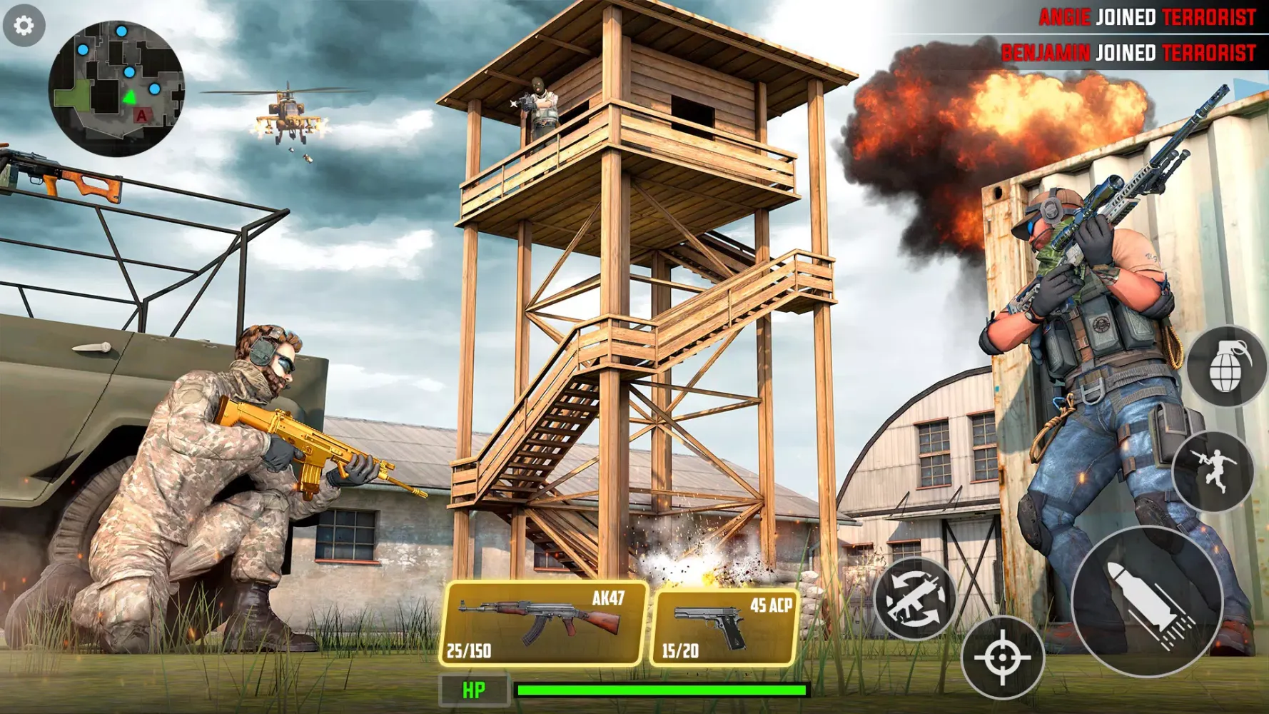 Zrzuty ekranu Shooting Mission Offline Games