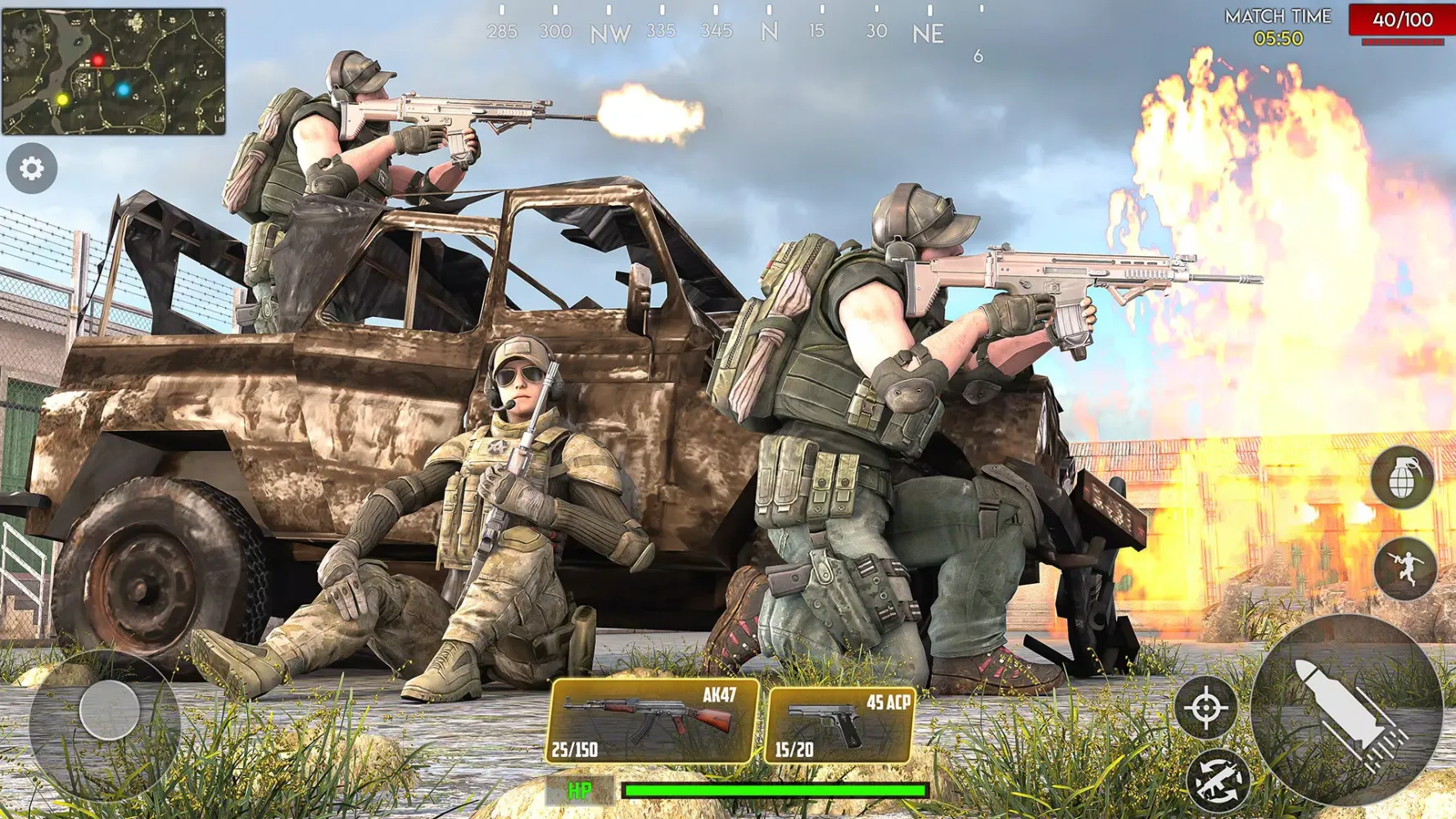 Zrzuty ekranu Shooting Mission Offline Games