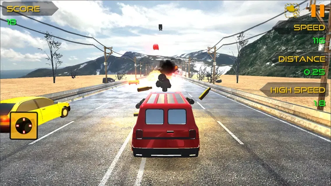 Death Racing Shooting Car Race スクリーンショット