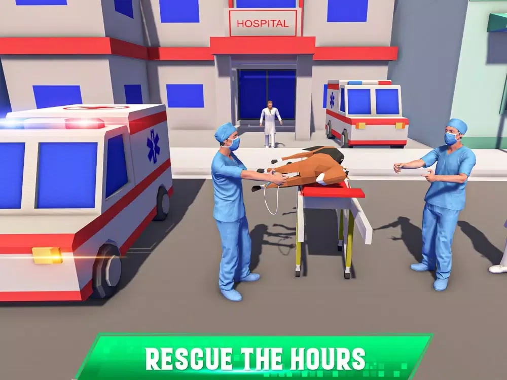 Emergency 911 Rescue Job sim iPad 应用截图