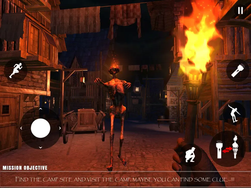 Tangkapan layar Scary Fire Head: Horror Game iPad 