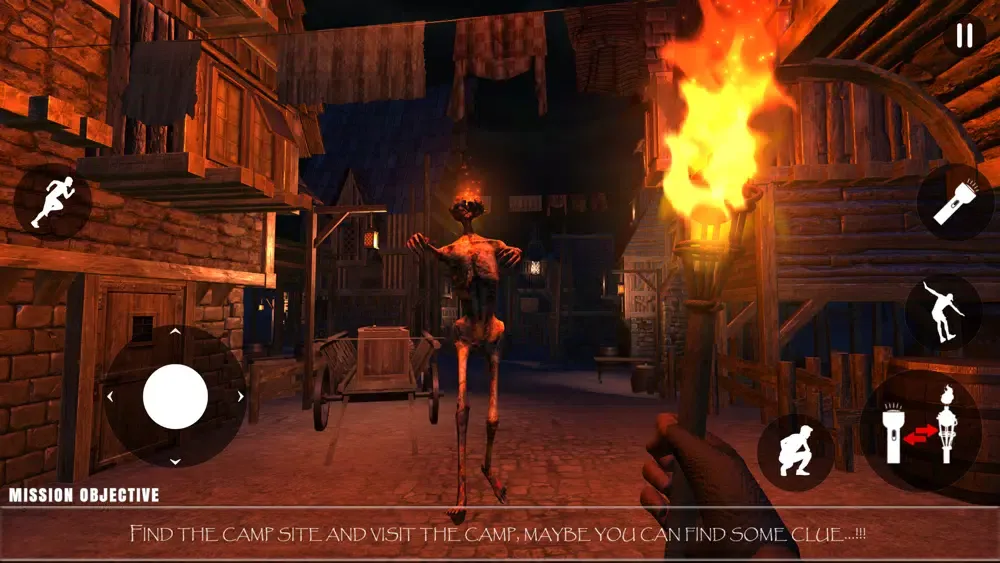 Tangkapan layar Scary Fire Head: Horror Game