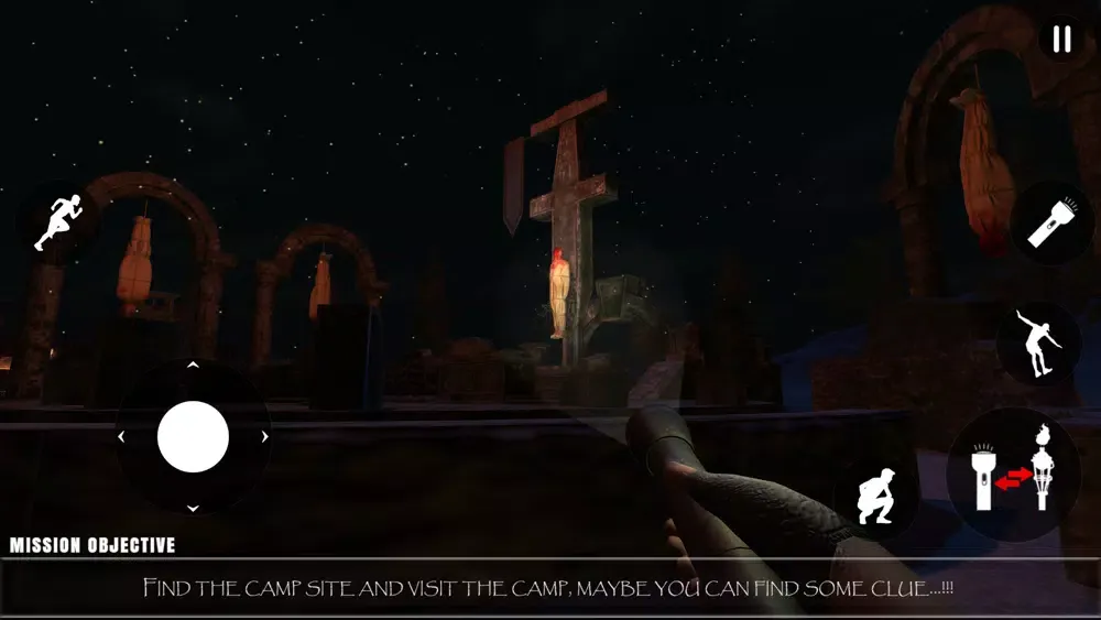 Tangkapan layar Scary Fire Head: Horror Game