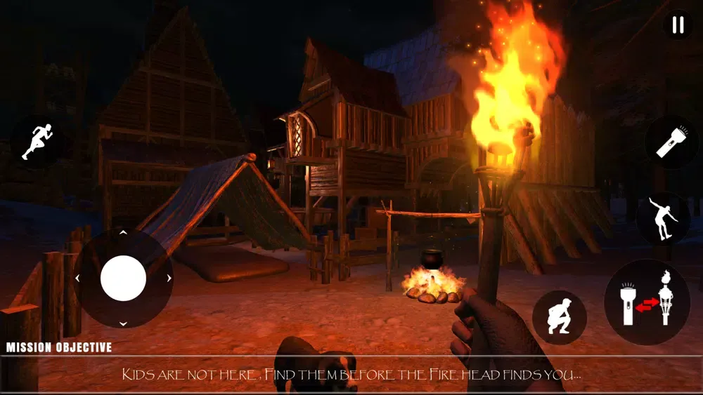 Tangkapan layar Scary Fire Head: Horror Game