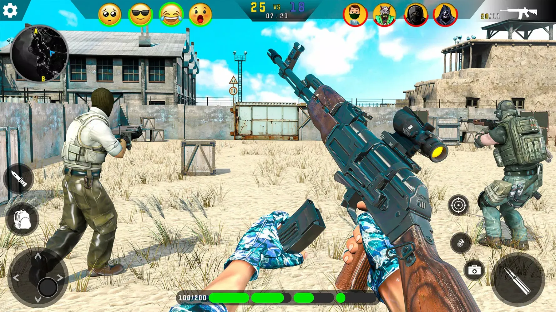 Real Gun Games Offline 3D Screenshots